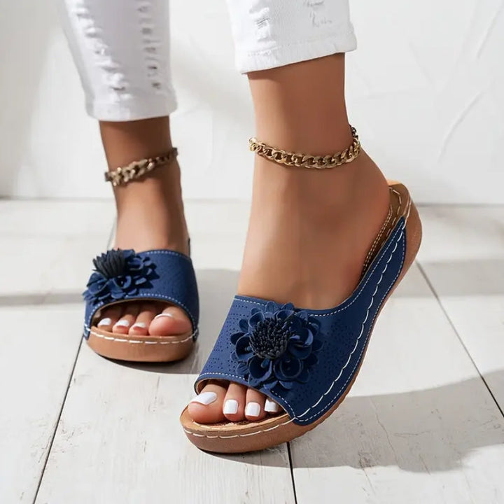 Ella – sandales élégantes à motif floral 4