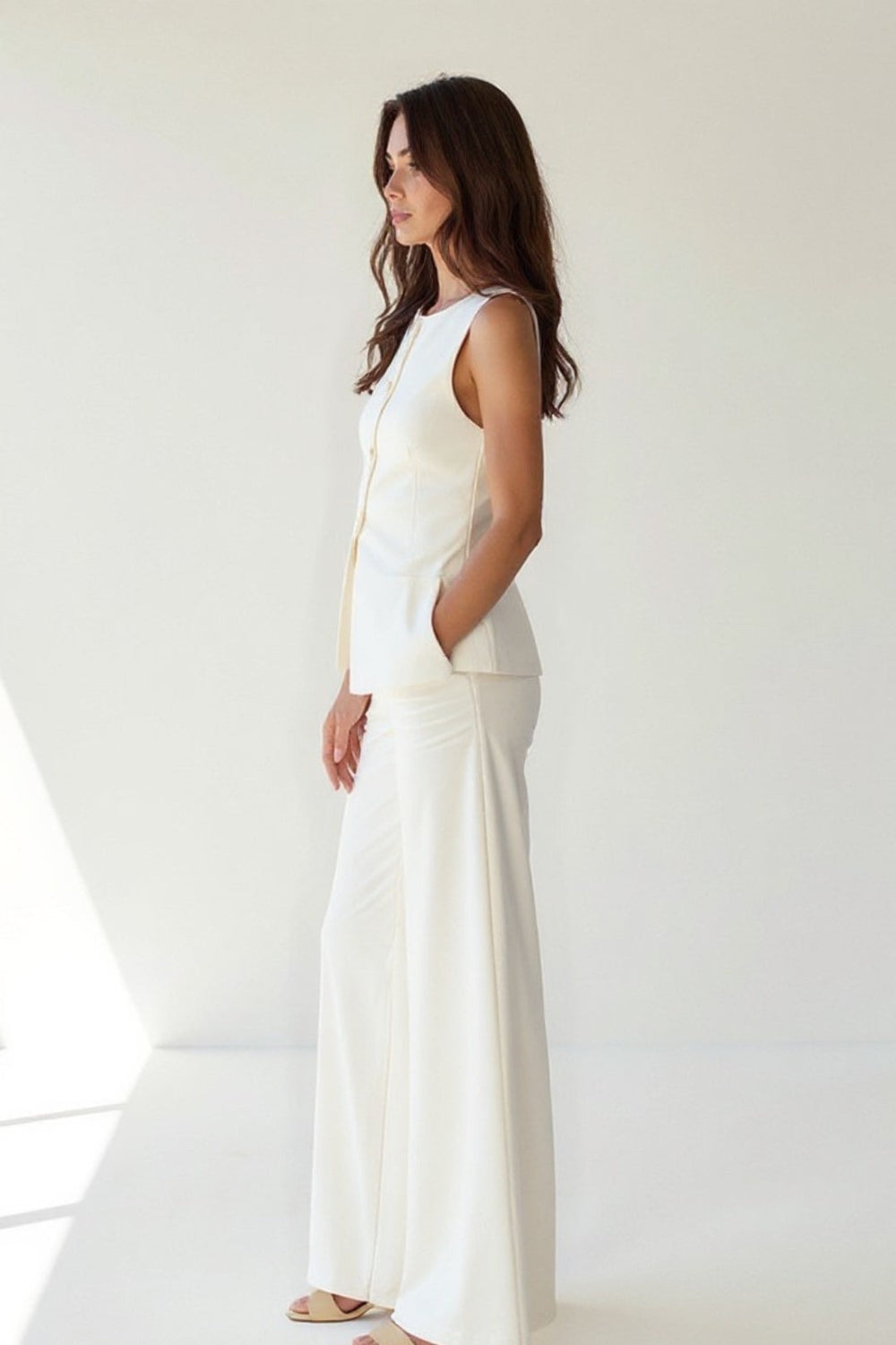 Ensemble Femme | texturé silhouette fluide pour Mi-Saison 1