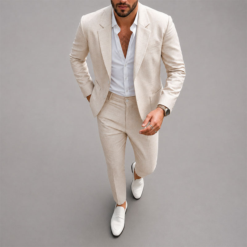 Ensemble costume sur mesure pour homme Leonard 1