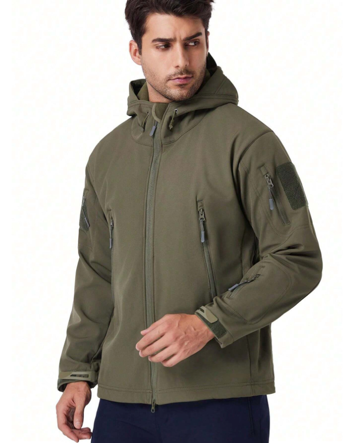 Ensemble d'extérieur imperméable et coupe-vent avec doublure polaire 4