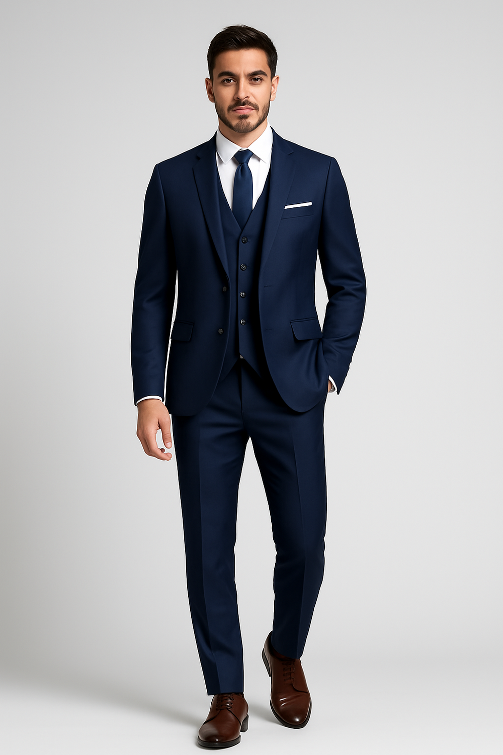 Ensemble de cérémonie 3 pièces pour homme 1