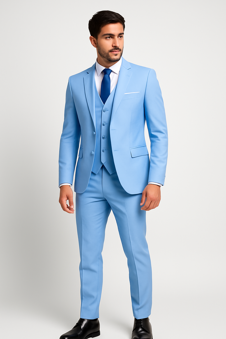 Ensemble de cérémonie 3 pièces pour homme 5