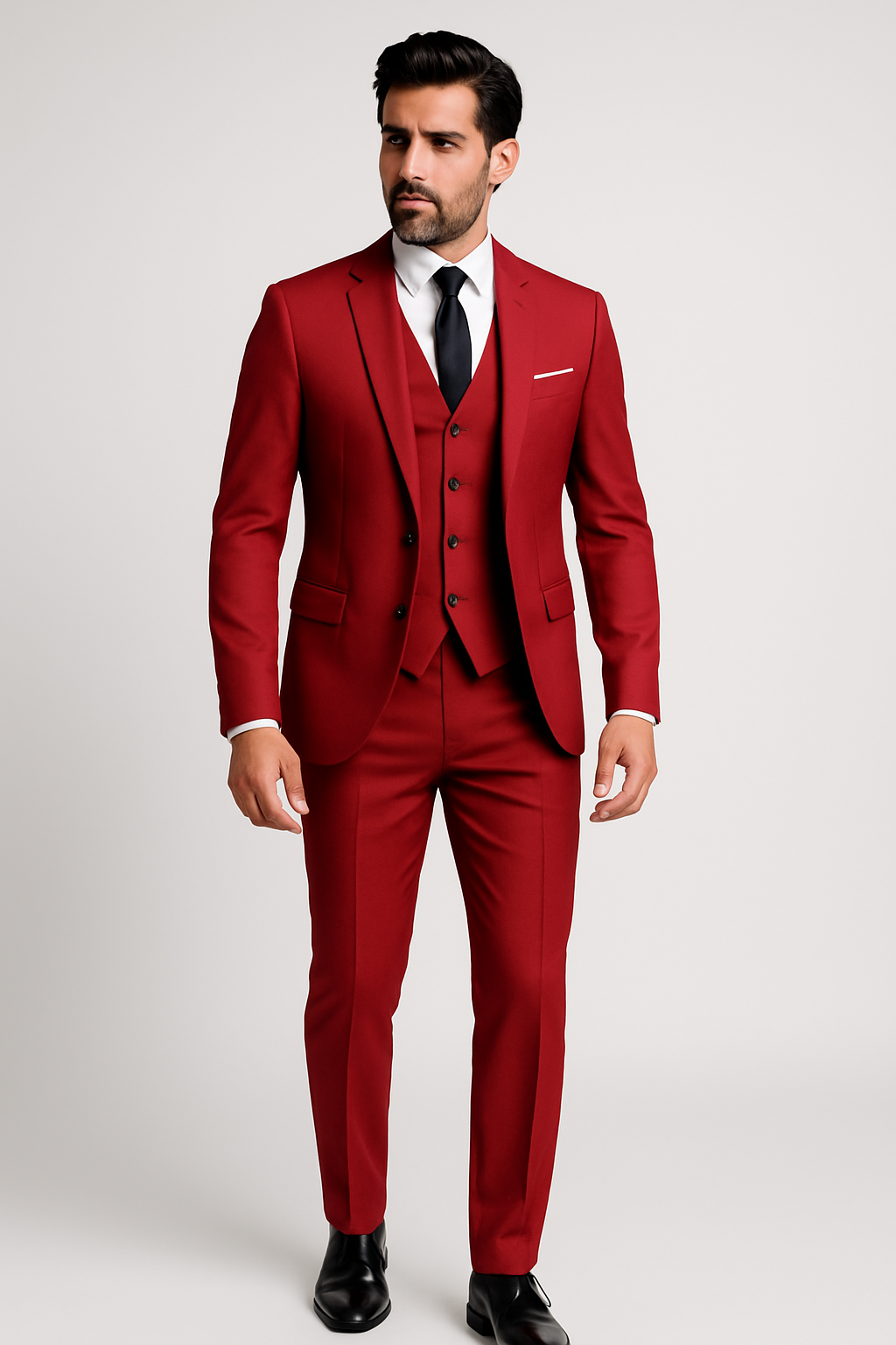Ensemble de cérémonie 3 pièces pour homme 6