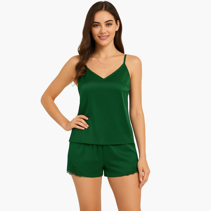 Ensemble de nuit pour femme | Débardeur et short deux pièces 2