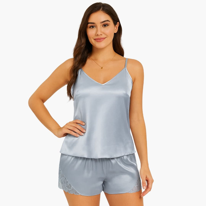 Ensemble de nuit pour femme | Débardeur et short deux pièces 4