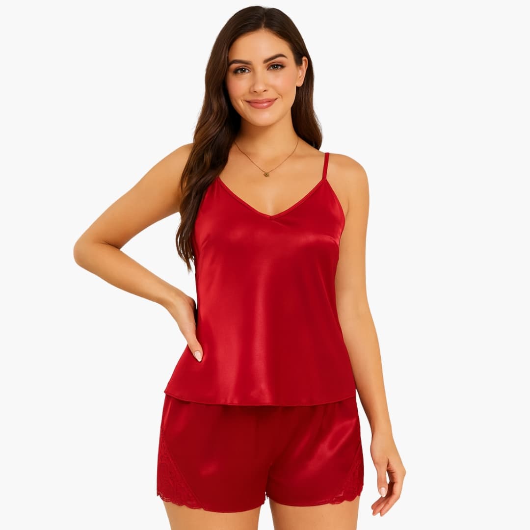 Ensemble de nuit pour femme | Débardeur et short deux pièces 5