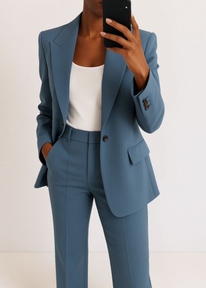 Ensemble de vêtements pour femmes | Ensemble deux pièces coupe classique 0