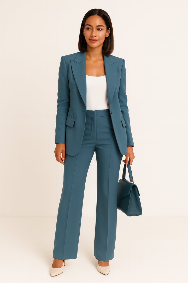 Ensemble de vêtements pour femmes | Ensemble deux pièces coupe classique 1