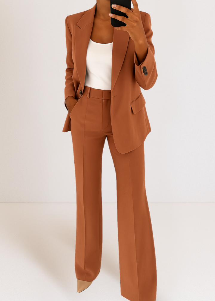 Ensemble de vêtements pour femmes | Ensemble deux pièces coupe classique 6