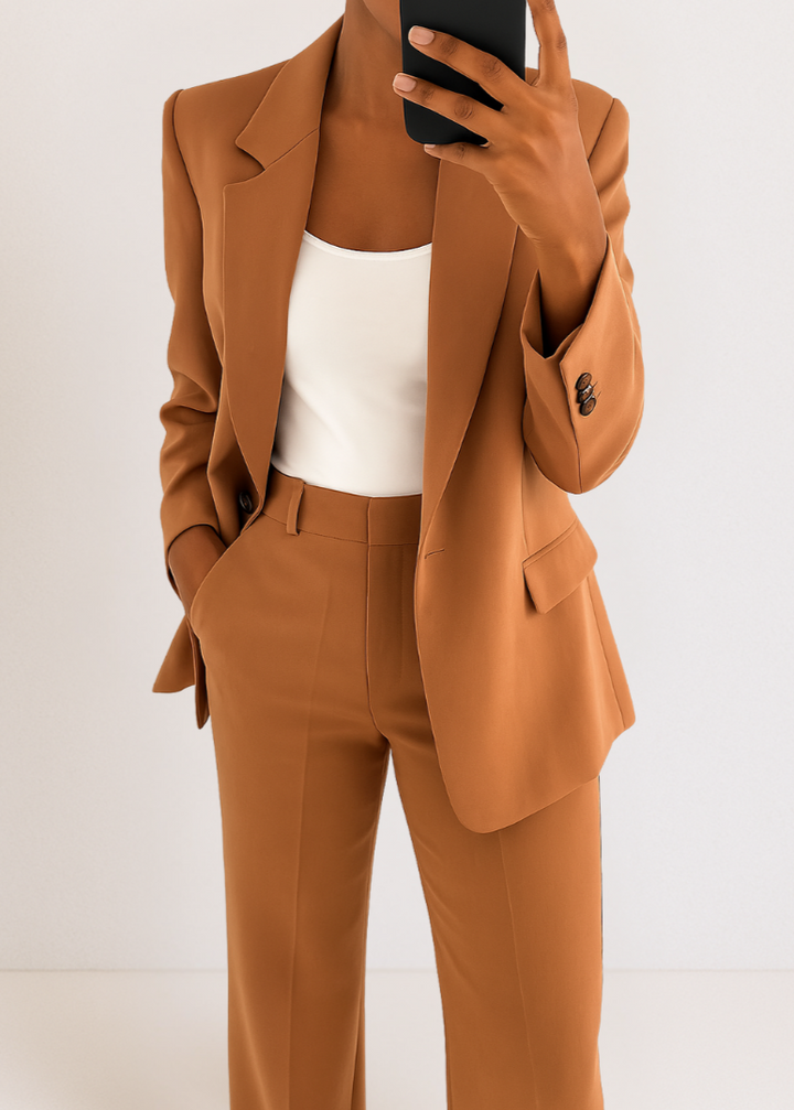 Ensemble de vêtements pour femmes | Ensemble deux pièces coupe classique 7