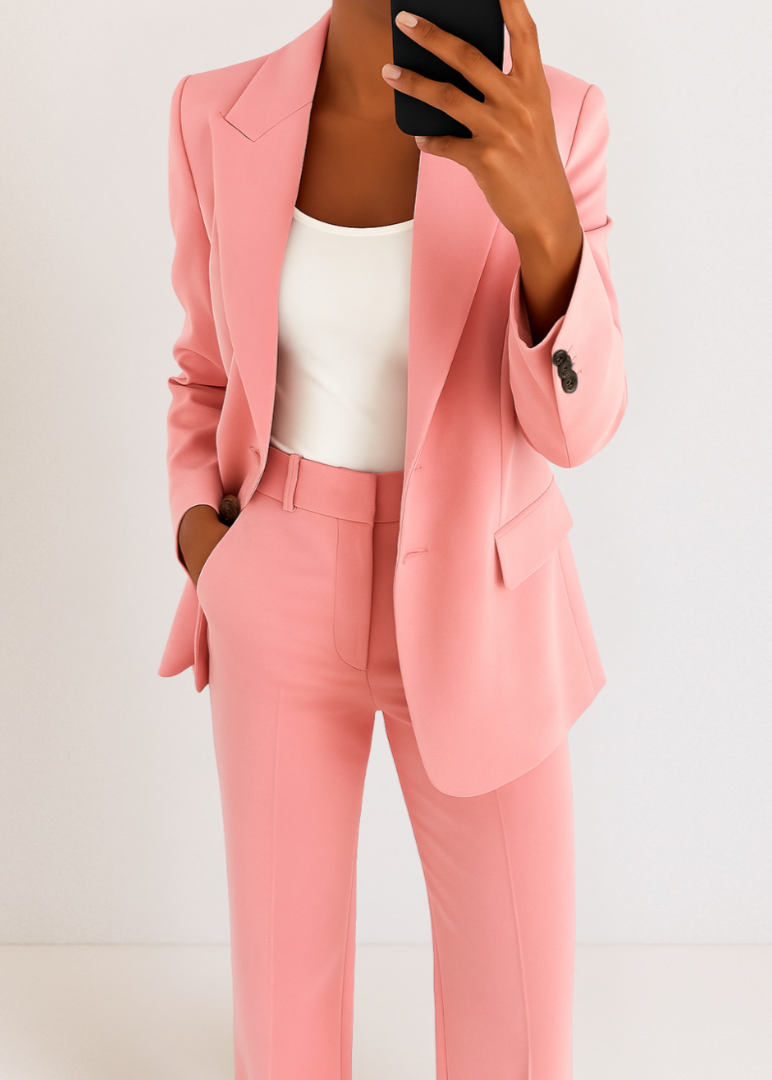 Ensemble de vêtements pour femmes | Ensemble deux pièces coupe classique 9