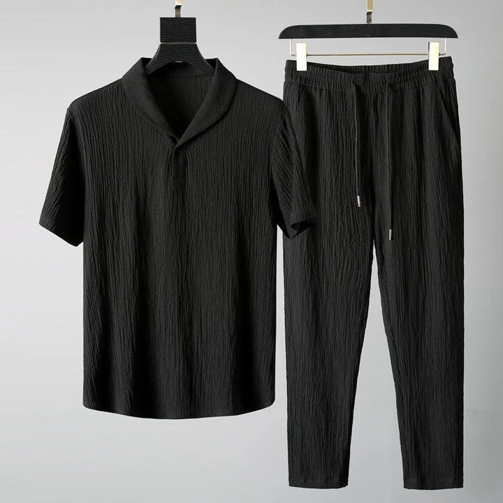 Ensemble homme | Chemise à manches courtes et pantalon 0