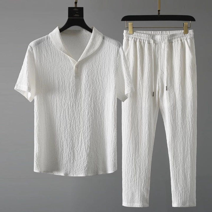 Ensemble homme | Chemise à manches courtes et pantalon 1