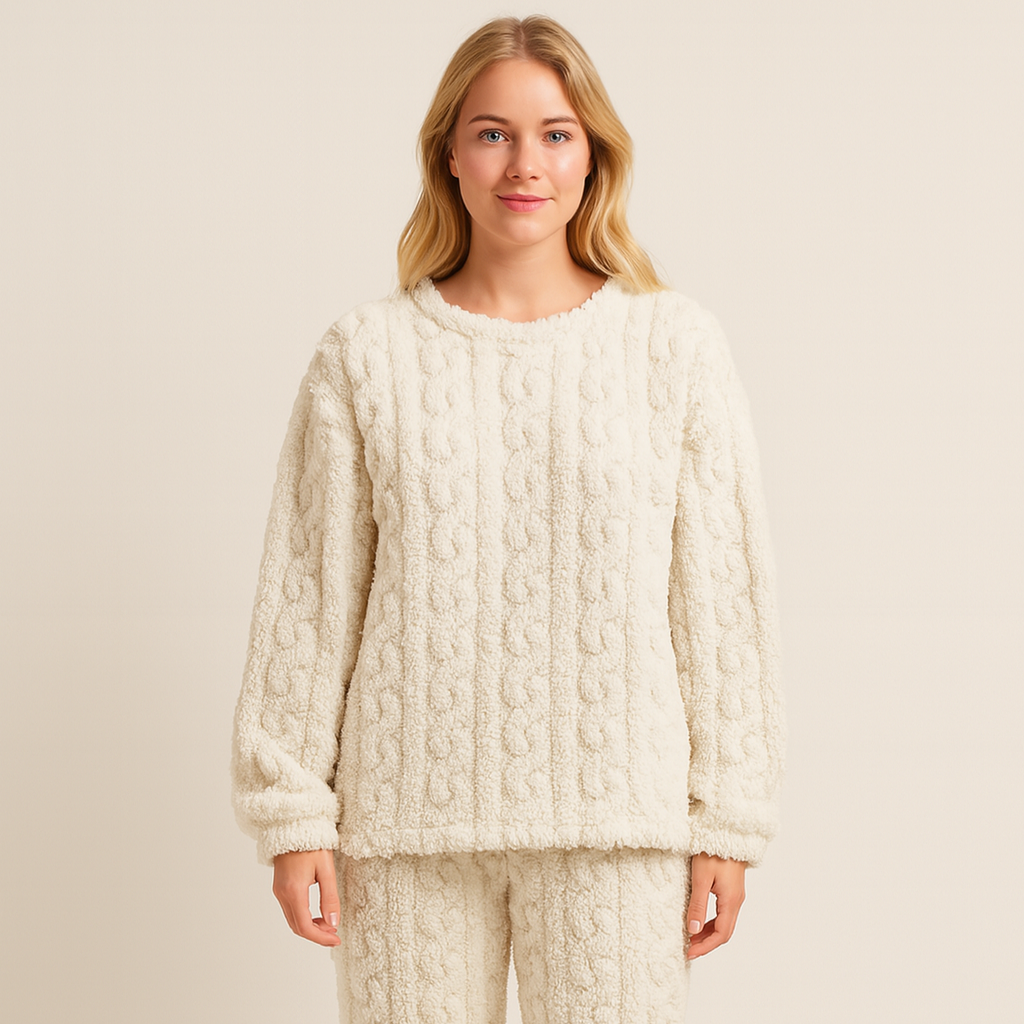 Ensemble pyjama femme | Pyjama deux pièces coupe classique 0