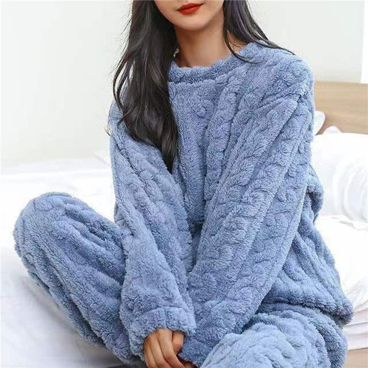 Ensemble pyjama femme | Pyjama deux pièces coupe classique 2