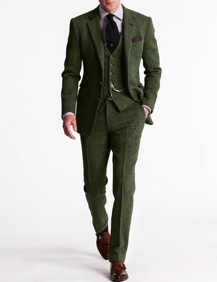 Ensemble trois pièces pour homme | Haut, gilet et pantalon 1