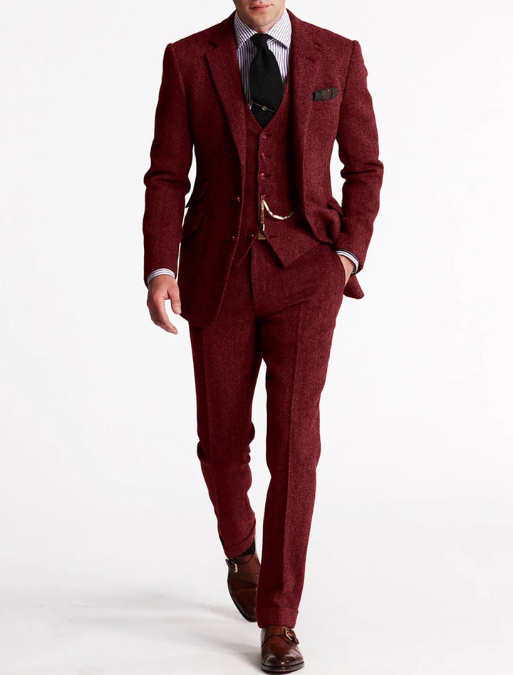 Ensemble trois pièces pour homme | Haut, gilet et pantalon 2