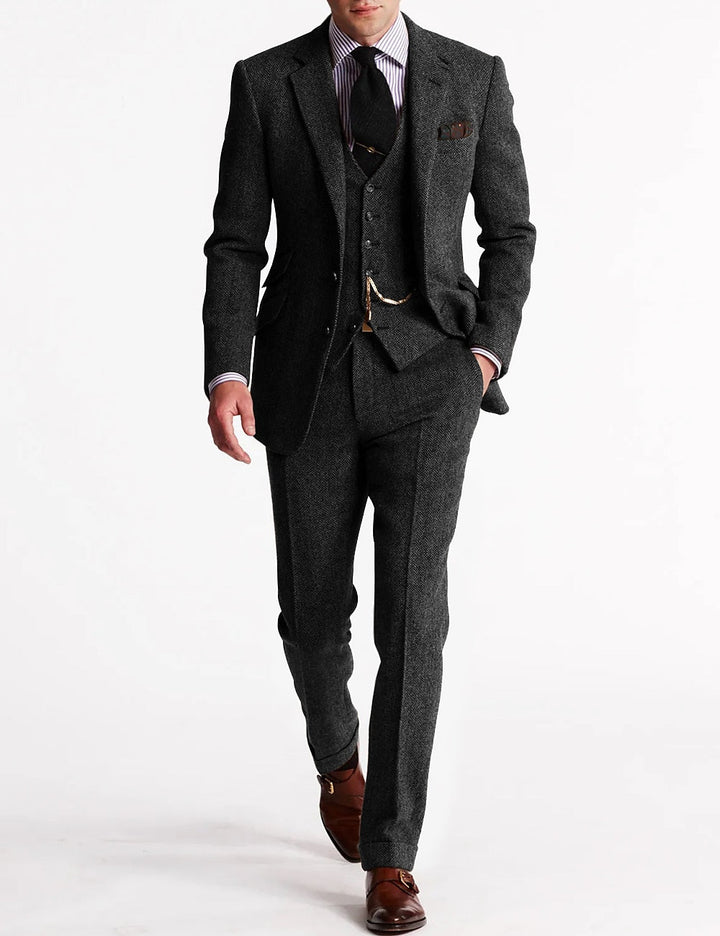 Ensemble trois pièces pour homme | Haut, gilet et pantalon 5
