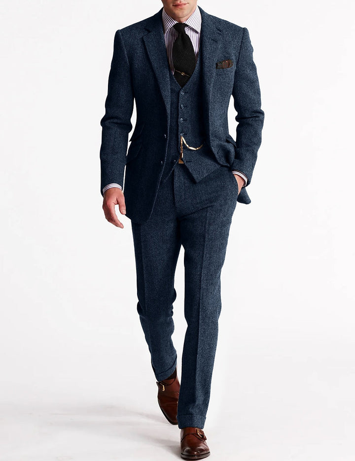 Ensemble trois pièces pour homme | Haut, gilet et pantalon 6