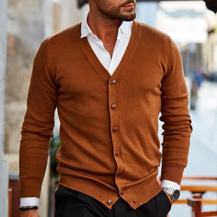 Gilet Stef | Cardigan décontracté pour homme 1