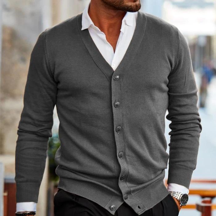 Gilet Stef | Cardigan décontracté pour homme 4