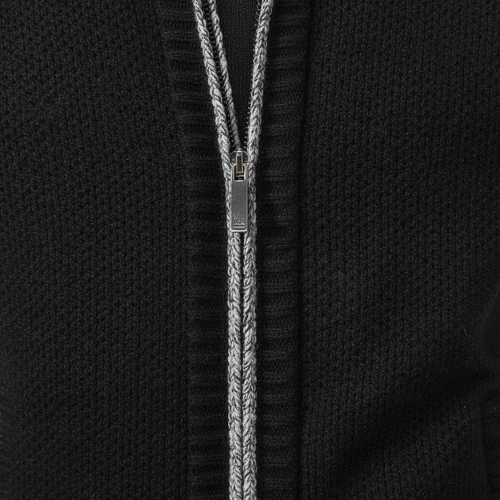 Gilet isolant pour homme sans manches à col montant