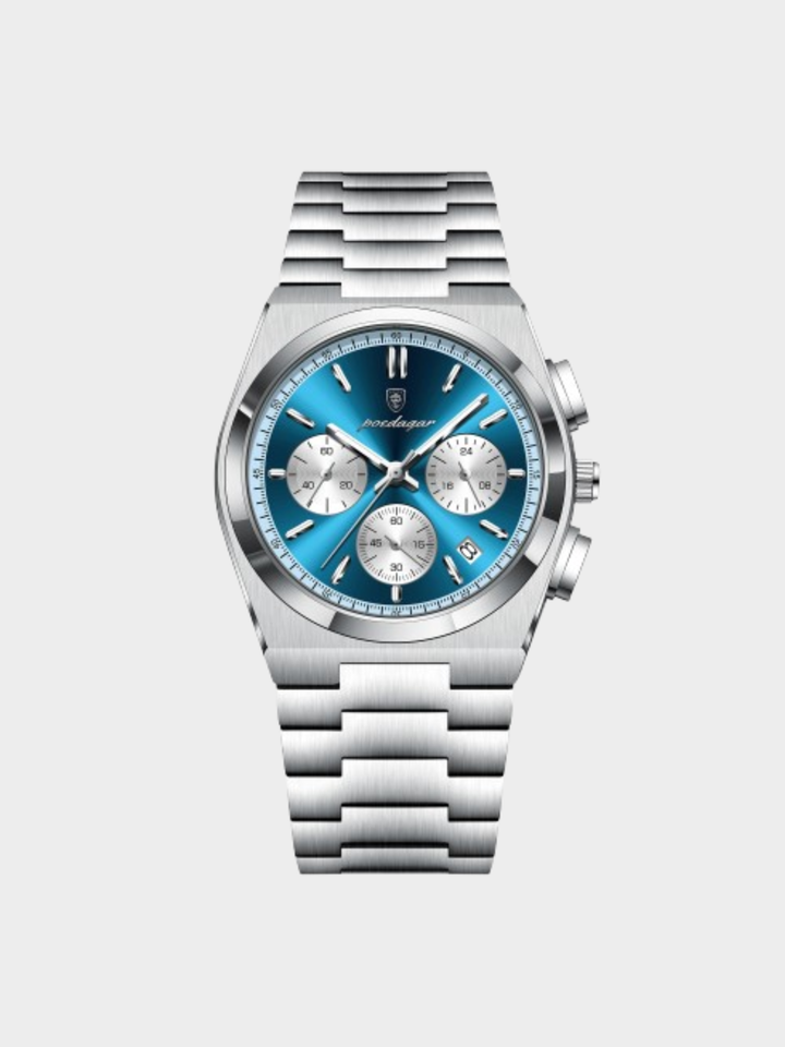 Gino – Montre chronographe de luxe avec cadran panda 1