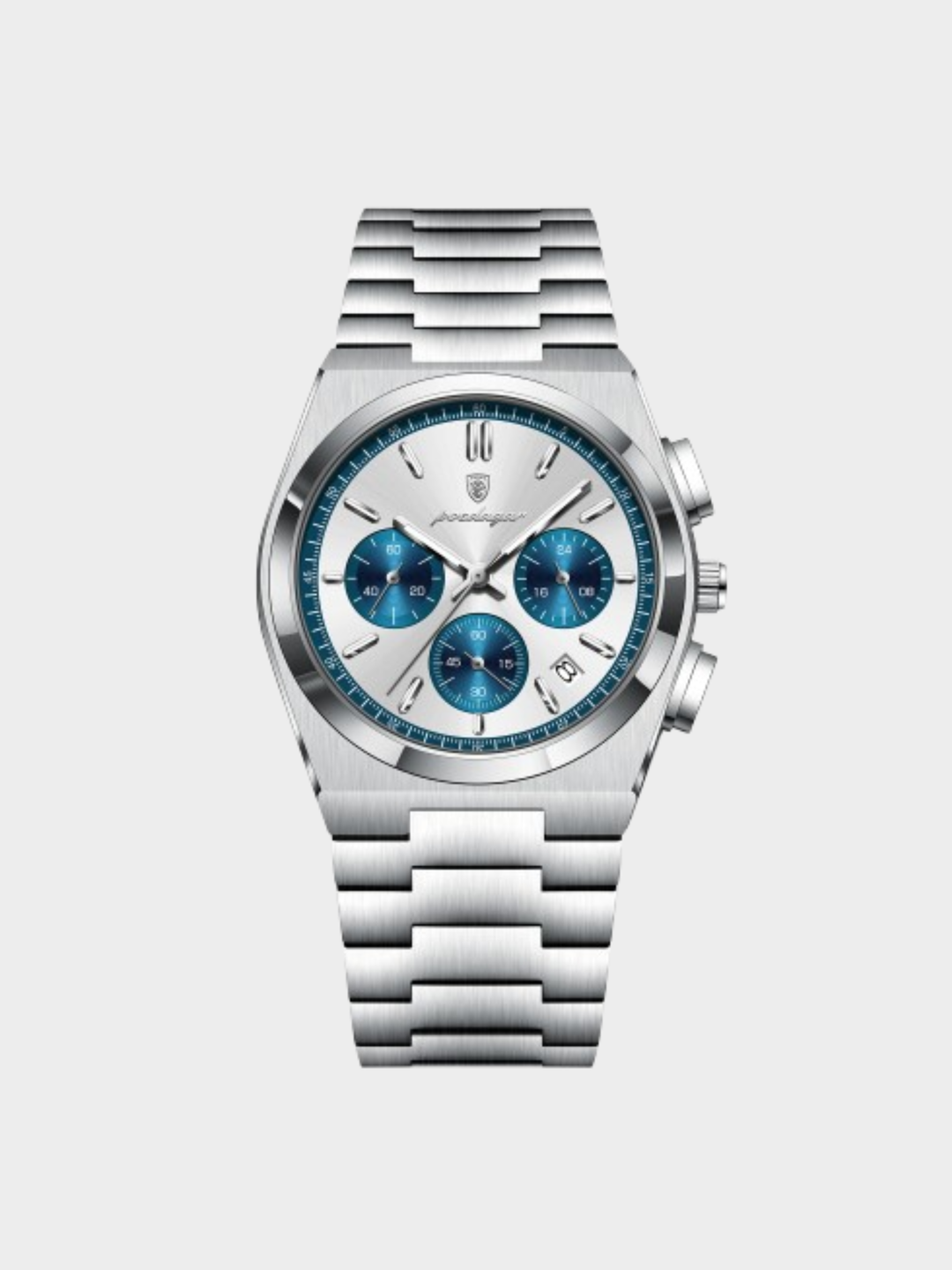 Gino – Montre chronographe de luxe avec cadran panda 3