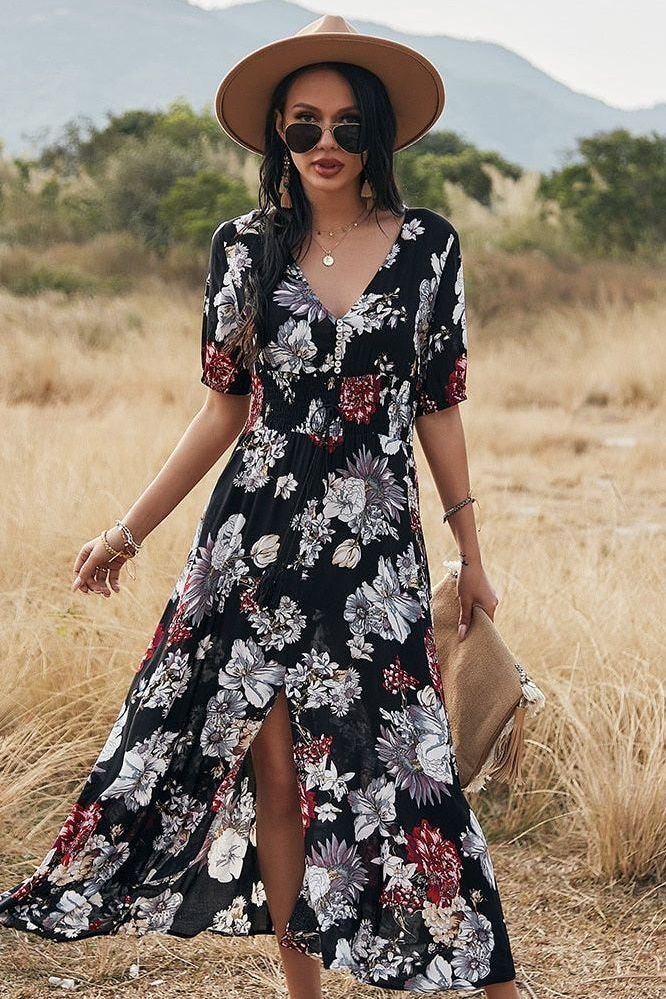 Asheville - Robe à Fleurs