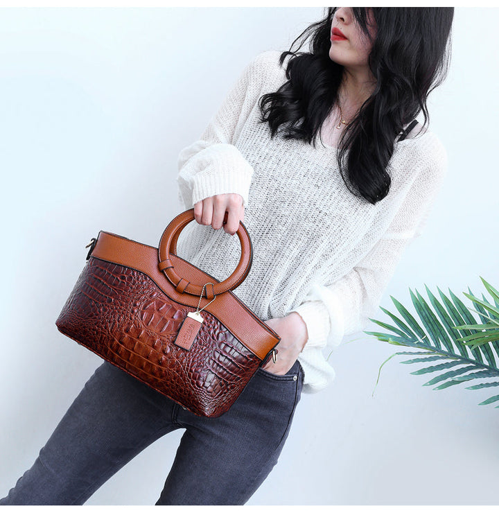 Ella™ Classic Croc | Sac à main vintage multifonctionnel