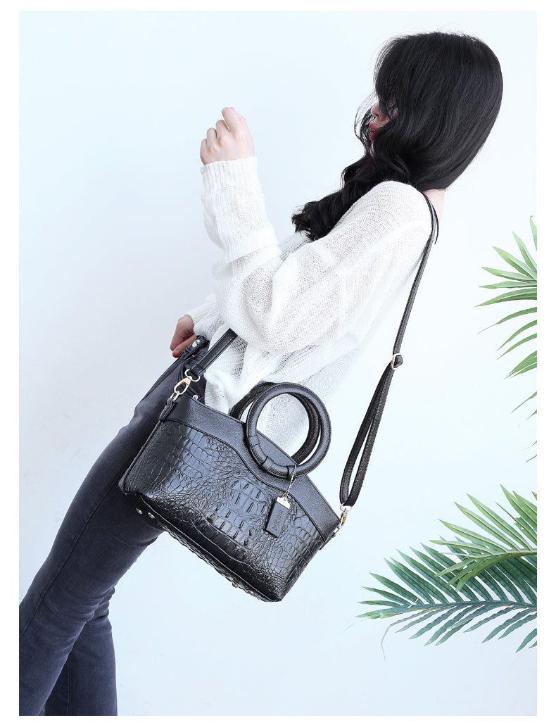 Ella™ Classic Croc | Sac à main vintage multifonctionnel