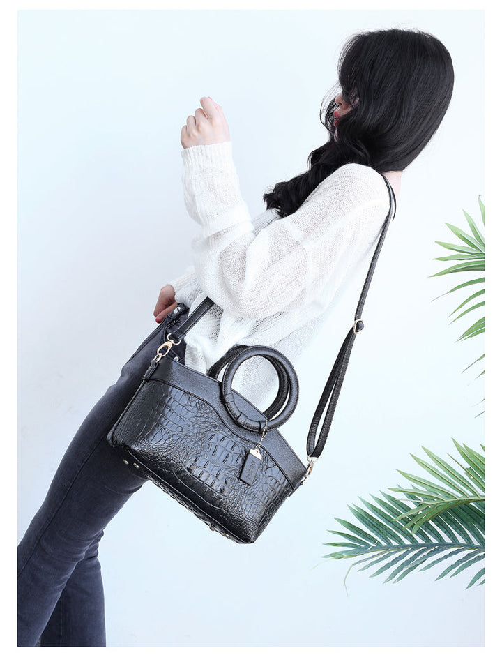 Ella™ Classic Croc | Sac à main vintage multifonctionnel
