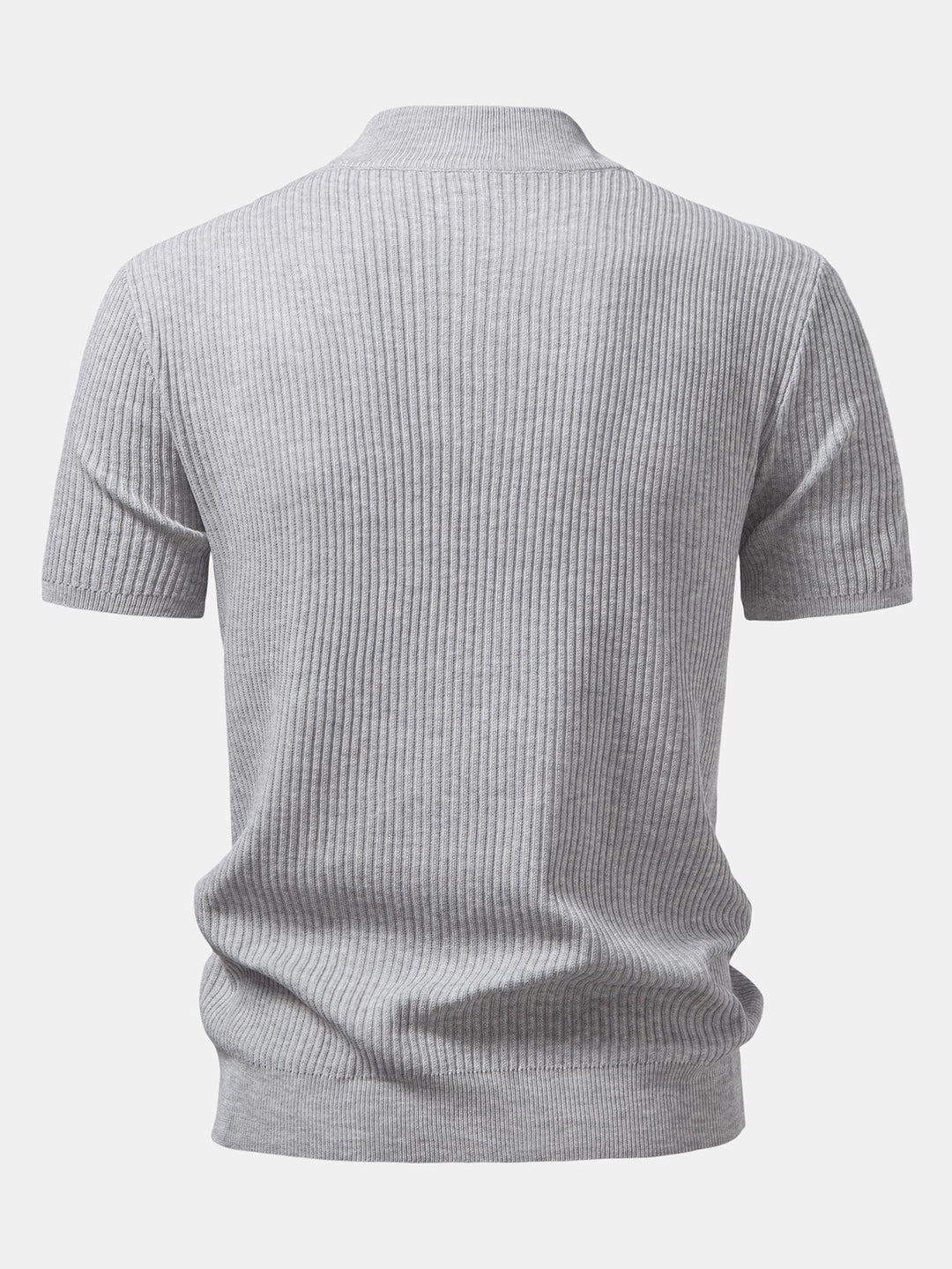 Pull Col Roulé Ridé - T-shirt Tricoté