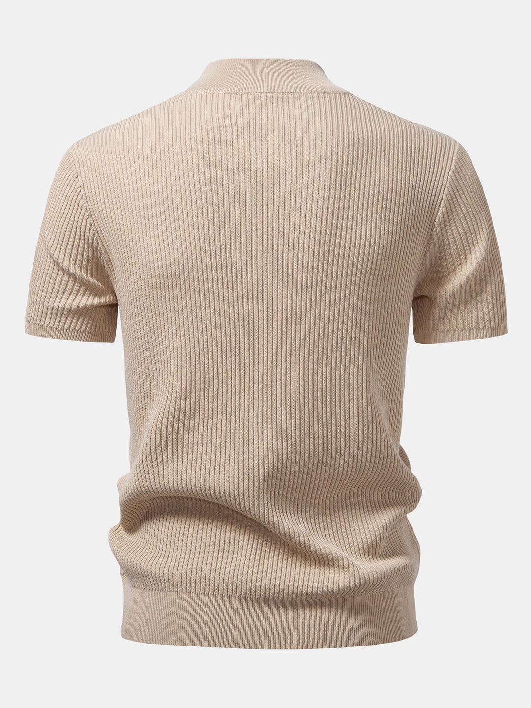 Pull Col Roulé Ridé - T-shirt Tricoté