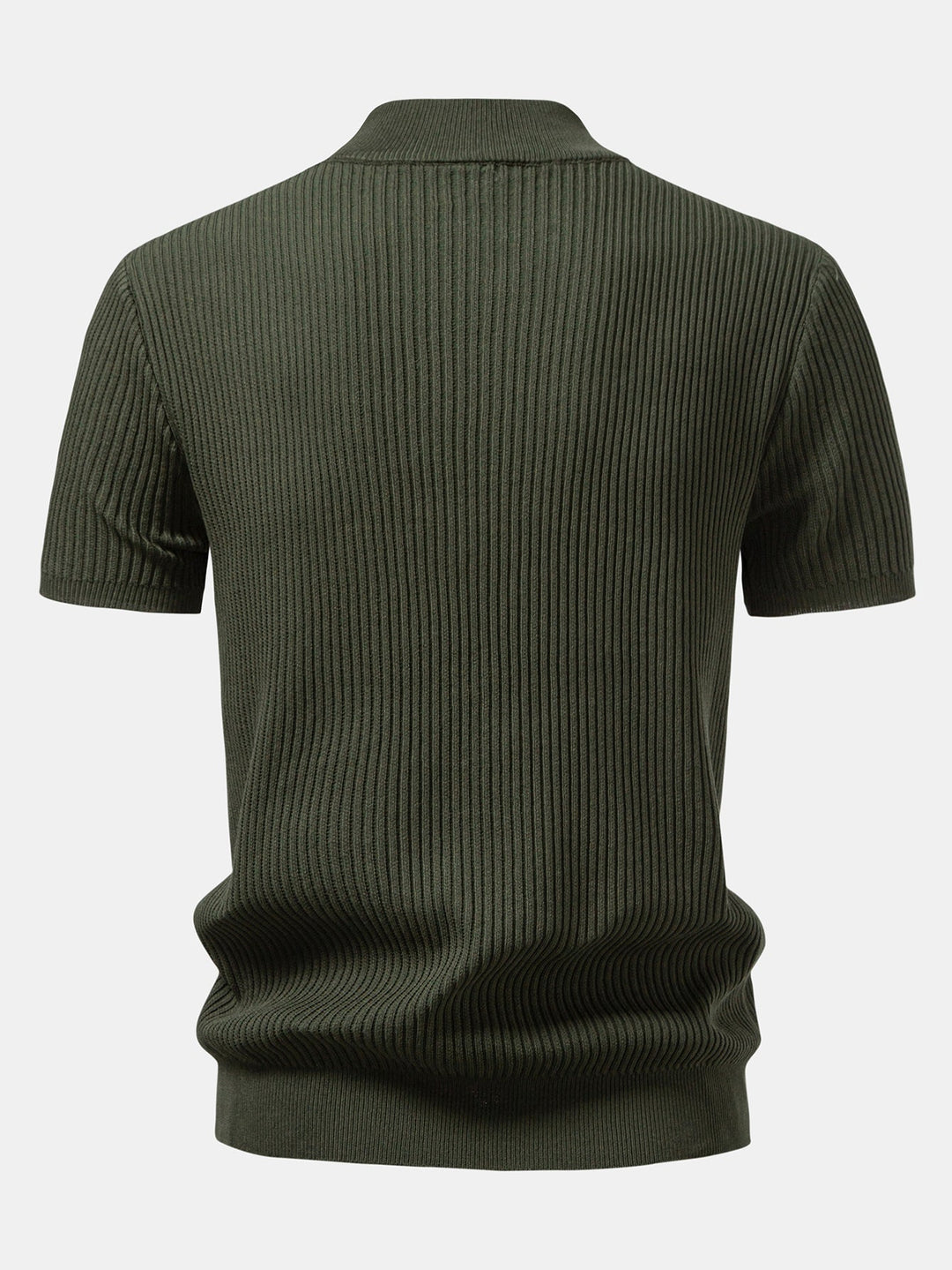 Pull Col Roulé Ridé - T-shirt Tricoté