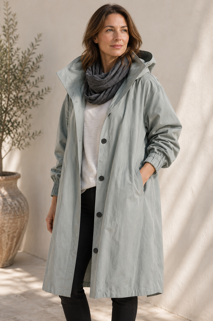 Imperméable Stormelle pour femme | Veste à capuche oversize respirante 0