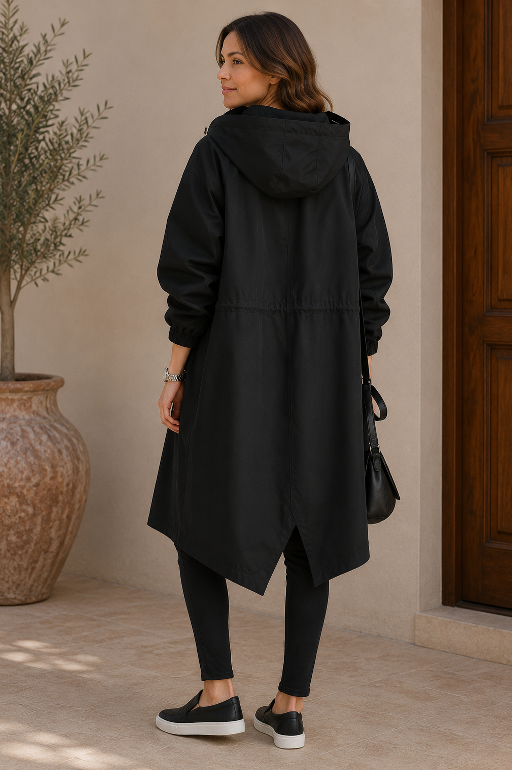 Imperméable Stormelle pour femme | Veste à capuche oversize respirante 2