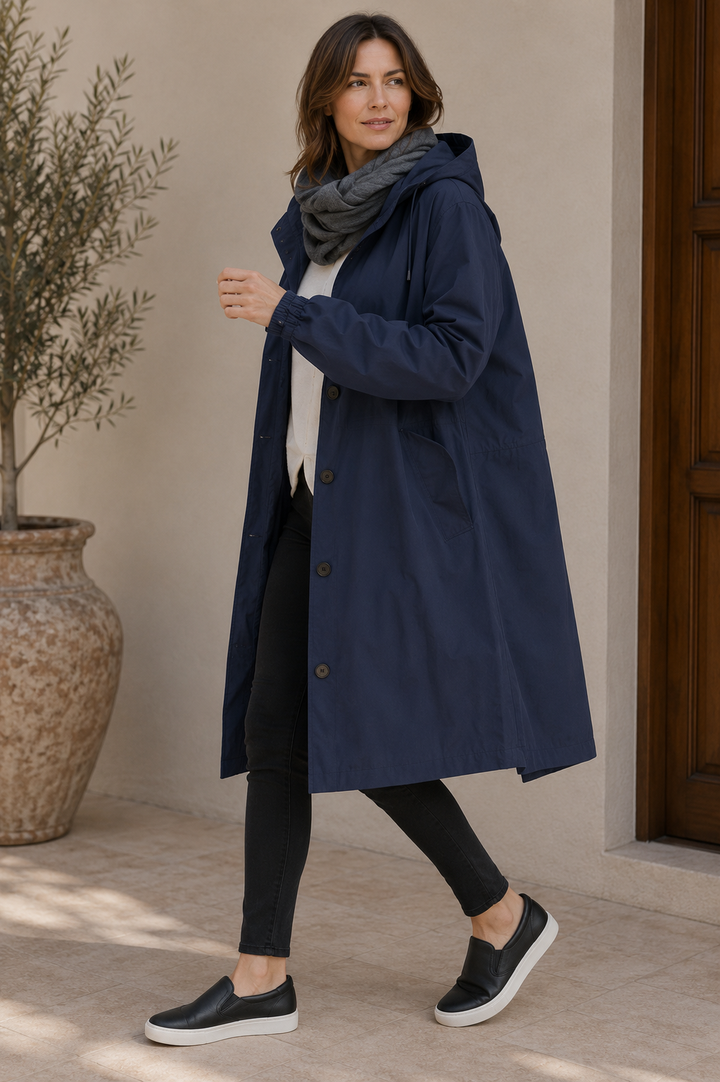 Imperméable Stormelle pour femme | Veste à capuche oversize respirante 3