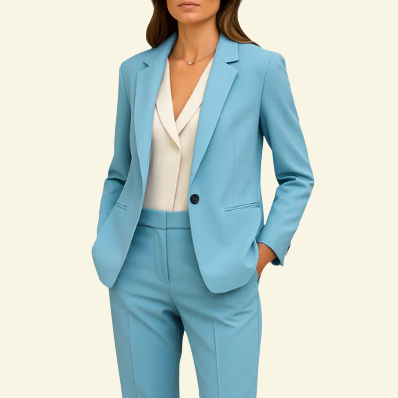 Isolde | Ensemble classique pour femme avec veste et pantalon 5