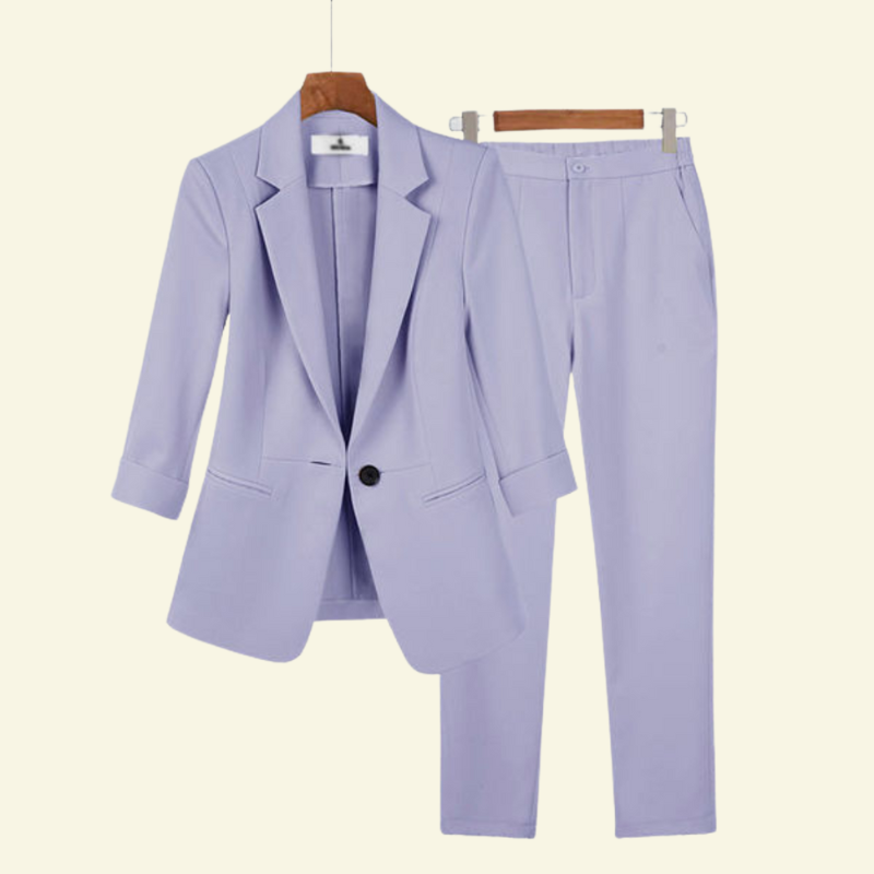 Isolde | Ensemble classique pour femme avec veste et pantalon 6