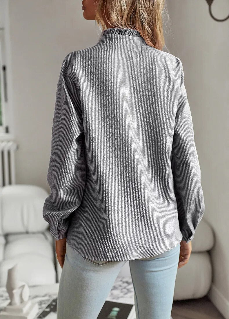 Belle™ | Blouse Polo Élégante
