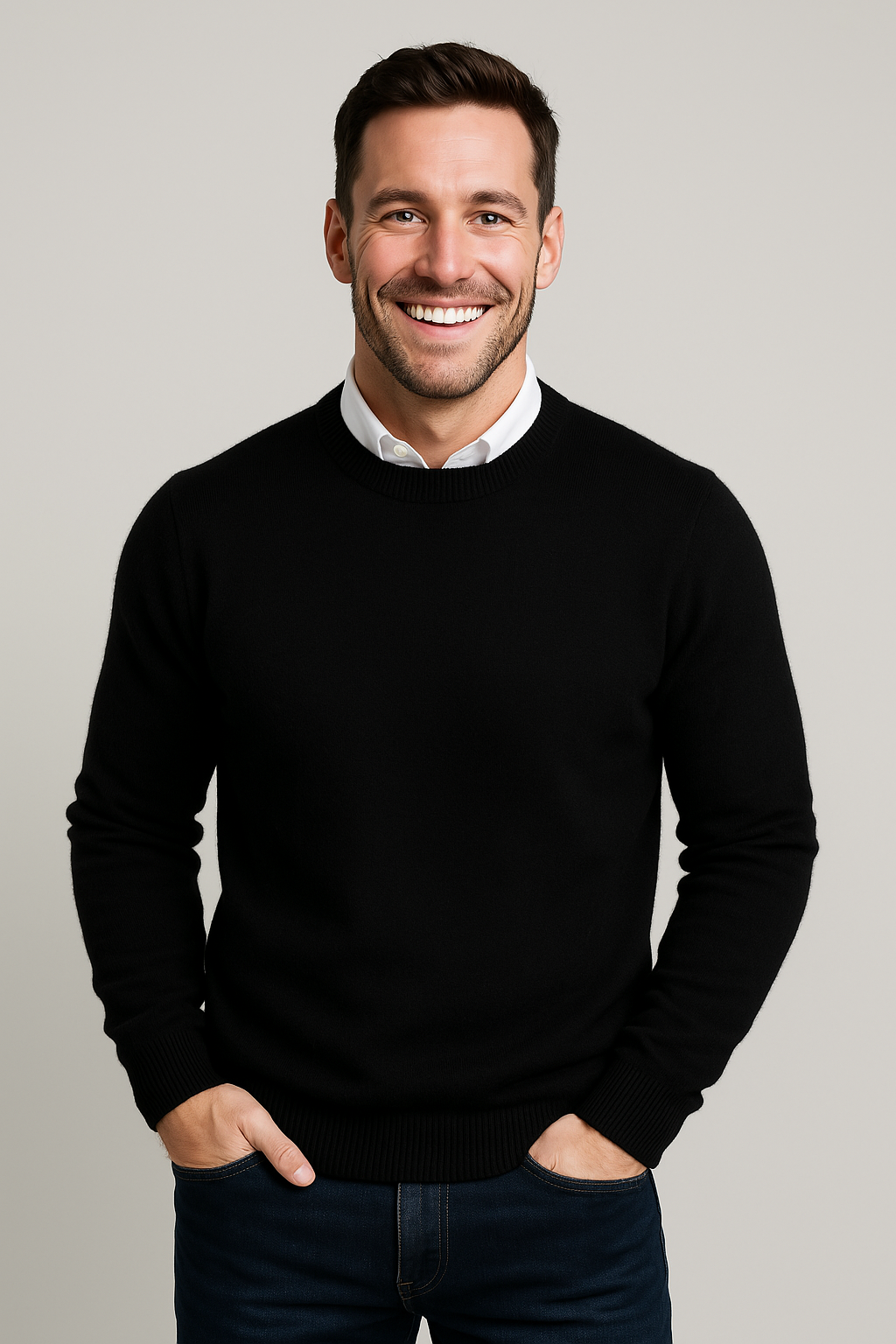 Jean | Pull classique pour homme 0