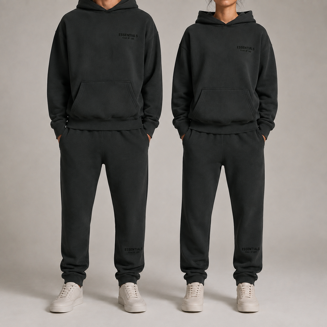 Ensemble Unisexe 2 Pièces Sweat et Pantalon Coupe Ample – Cyprienne