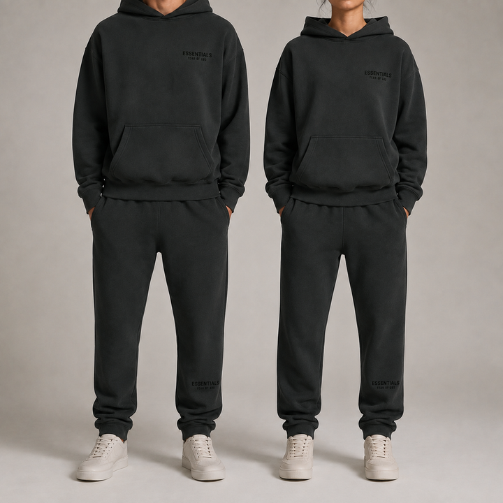 Ensemble Unisexe 2 Pièces Sweat et Pantalon Coupe Ample – Cyprienne