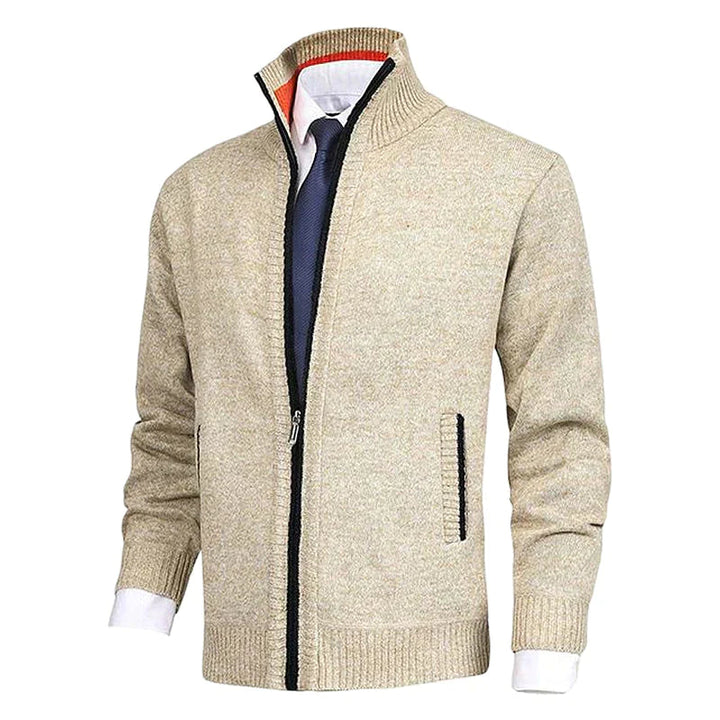John | Gilet élégant pour homme avec fermeture éclair, col et poches 3