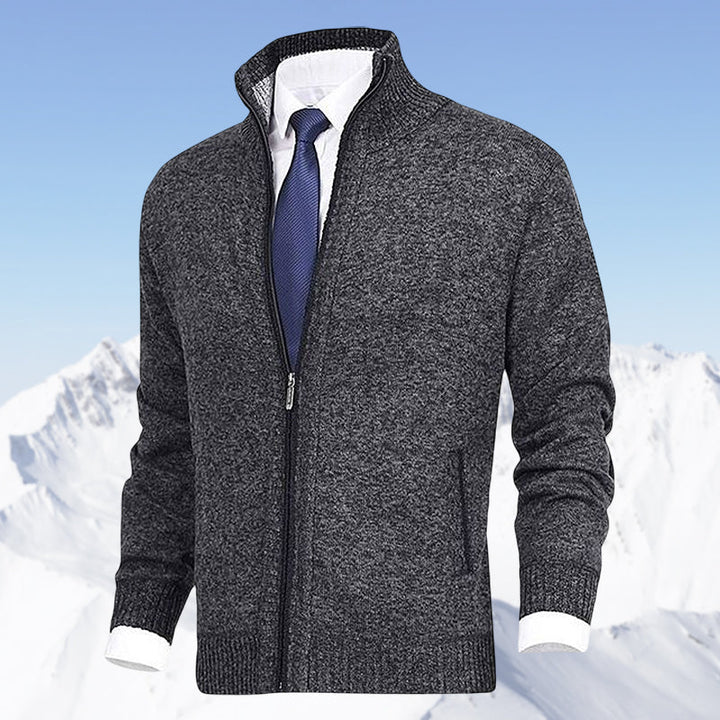 John | Gilet élégant pour homme avec fermeture éclair, col et poches 7