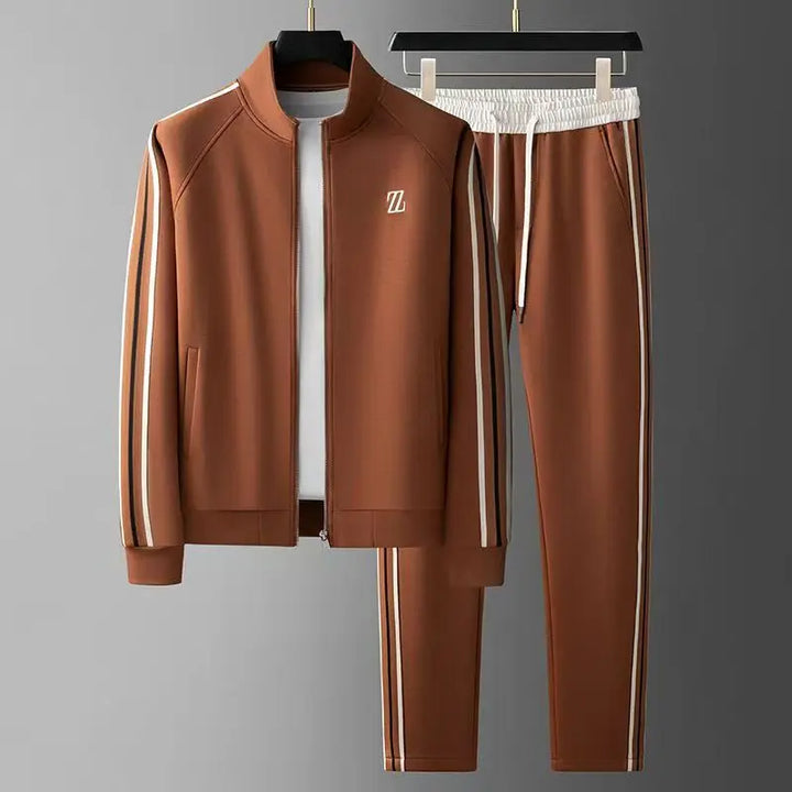 Julien Ensemble de Survêtement Homme | Veste Zippée Col Montant, Pantalon Élastique 4