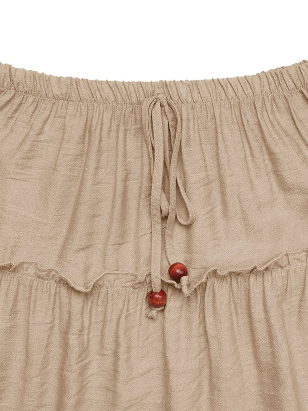 Jupe femme | Jupe maxi plissée à la silhouette fluide 4