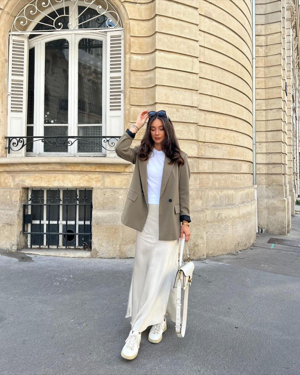 Jupe longue pour femme style maxi à surface texturée