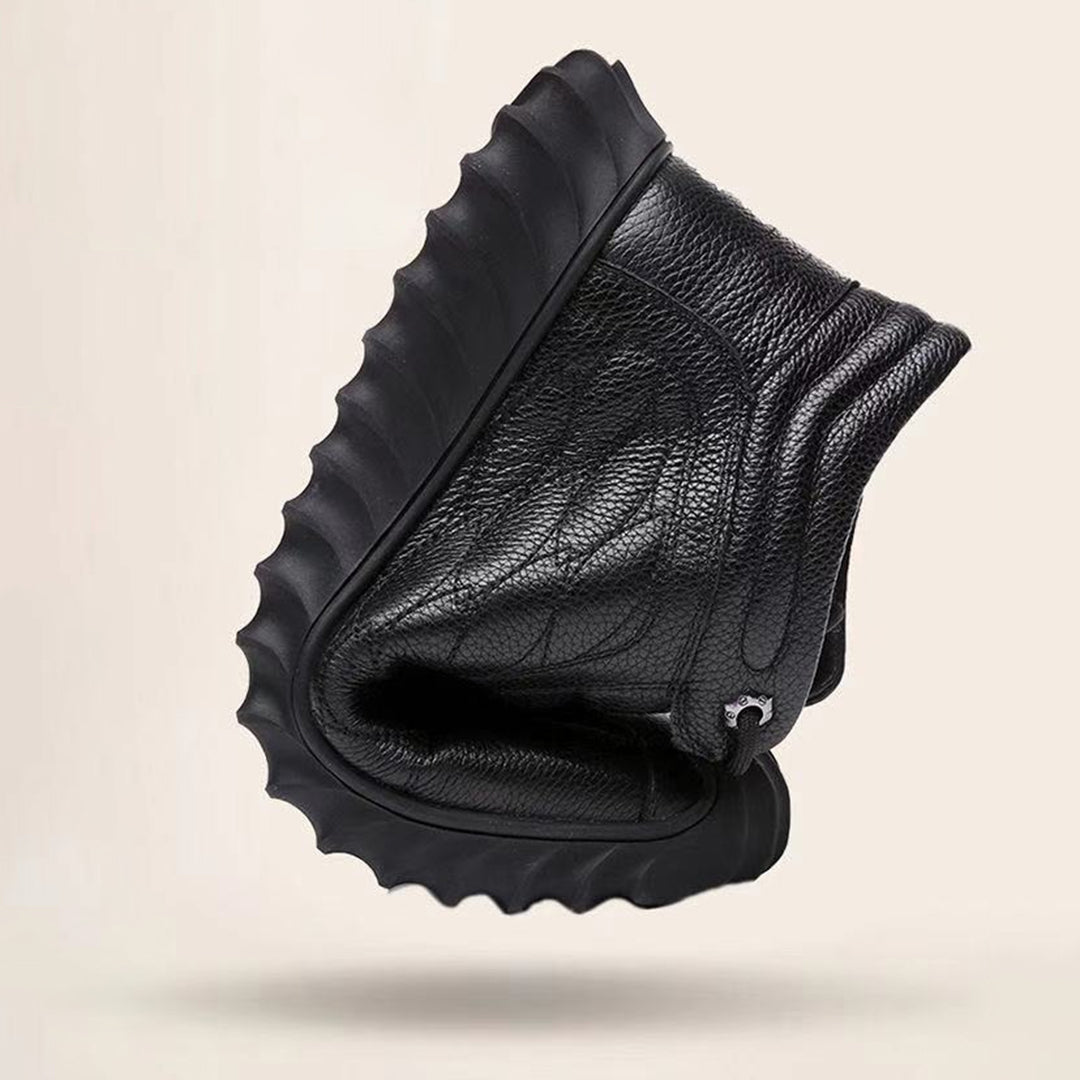 Baskets montantes isolées pour homme | Confort chaud pour l’hiver